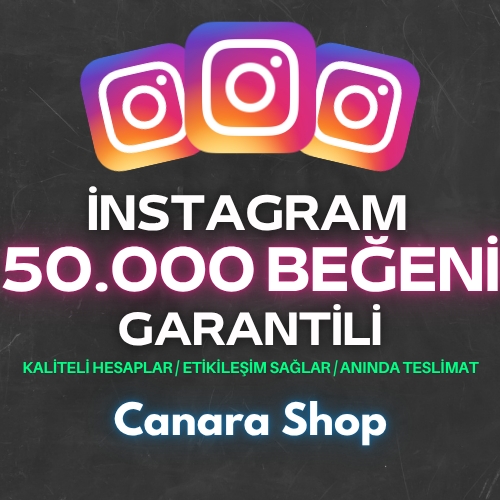  ⭐ İNSTAGRAM 50000 BEĞENİ - Garantili - Hızlı - Piyasanın En İyisi